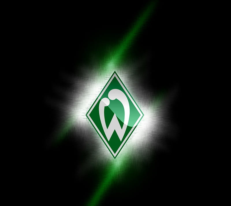 Werder now and ever, bremen, fussball, logo, soccer, werder, werder bremen, HD wallpaper