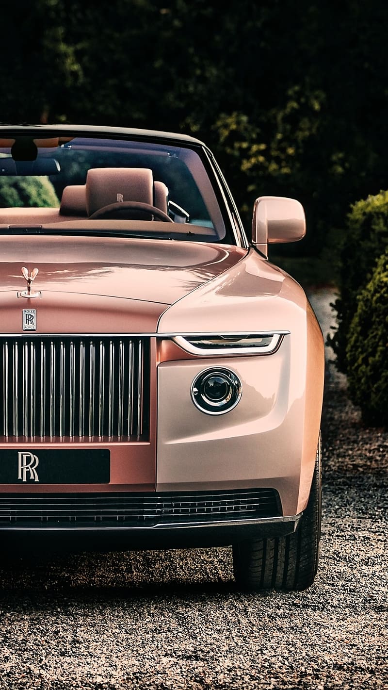 Rolls Royce Live In Rose Gold, rolls royce live, rose gold, car, royal, HD phone wallpaper