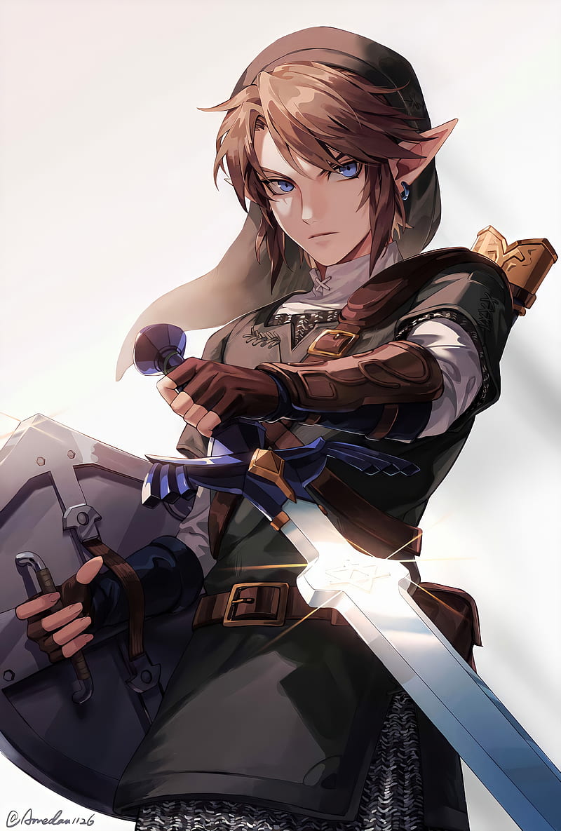The Legend Of Zelda Anime Game Link Theme Zelda Hd Mobile Wallpaper Peakpx