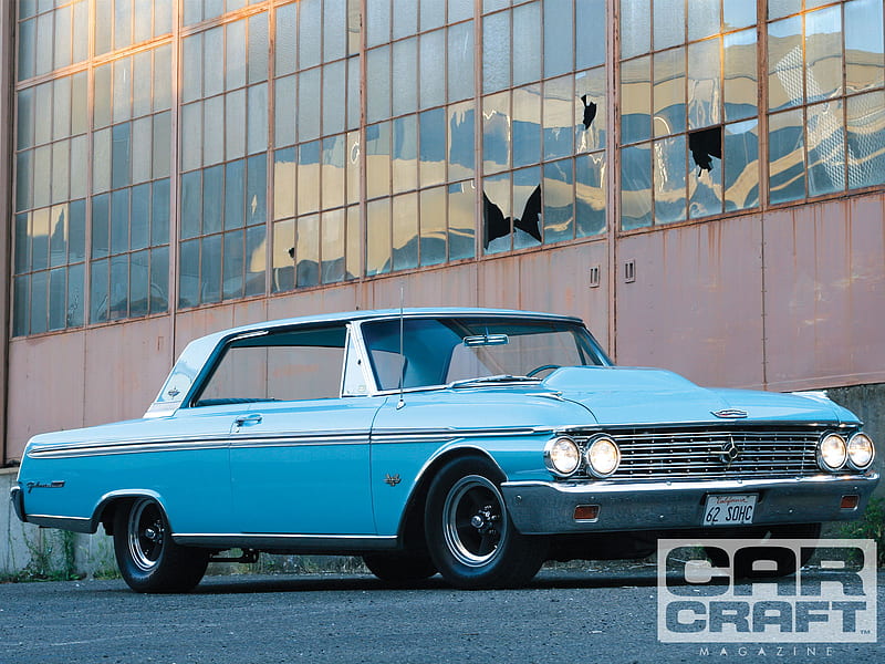 1962 Galaxie, 2door, galaxie, ford, blue, HD wallpaper 1962 Galaxie, 2door, galaxie, ford, blue, HD wallpaper