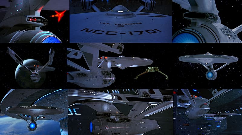Starship Enterprise, Spaceship, Star Trek III, Star Trek 3, HD wallpaper