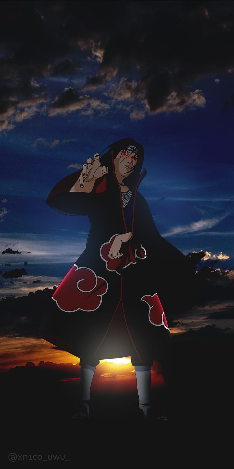 itachi mangekyou sharingan wallpaper