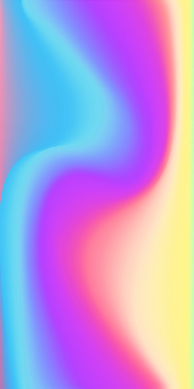 Rainbow X, abstract, apple, color, gradient, phone, pink, soft, HD phone wallpaper