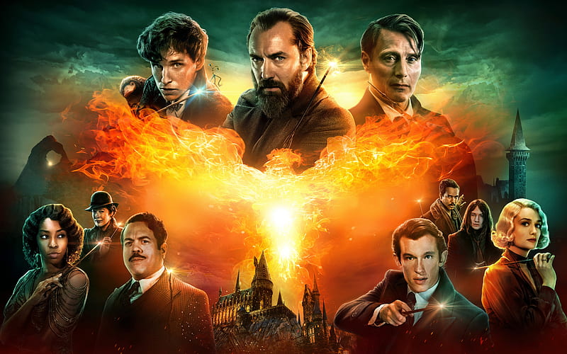 2022 Fantastic Beasts 3 Films Poster, HD wallpaper