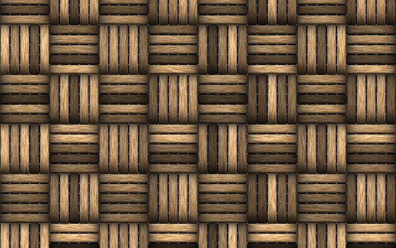 brown weaving texture, macro, brown wickerwork background, wickerwork, wooden backgrounds, close-up, wickerwork textures, brown backgrounds, HD wallpaper