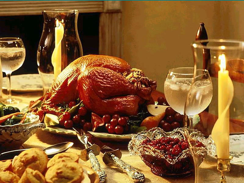 HAPPY THANKSGIVING TO ALL ON DN, gravy, holiday, food, turkey, yummy, HD wallpaper