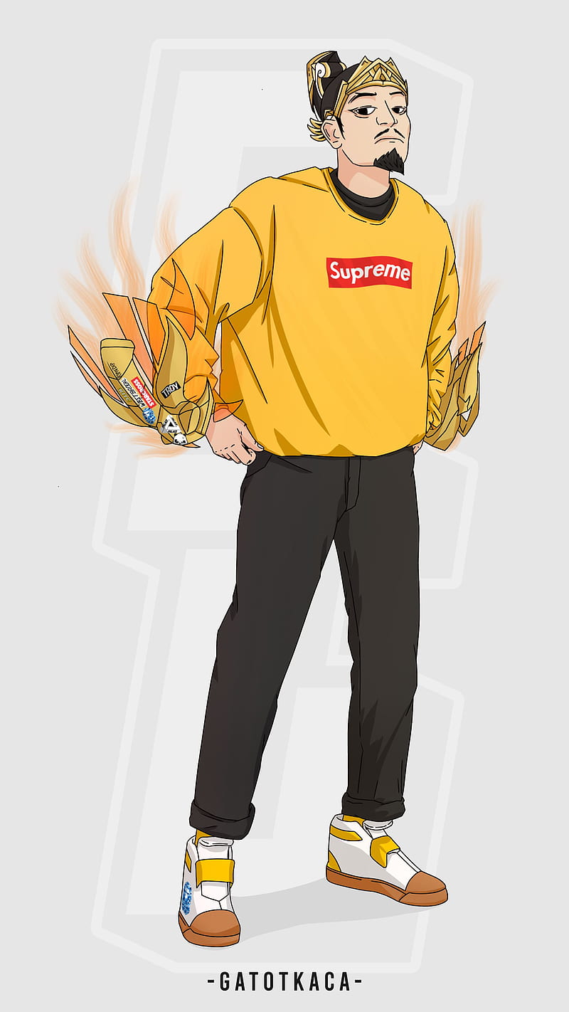 Helcurt Mobile Legend, anime character, fanart, supreme, mlbb