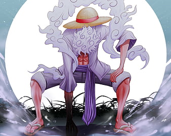 Luffy Gear 5 Laughing One Piece 4K Wallpaper iPhone HD Phone #6031l