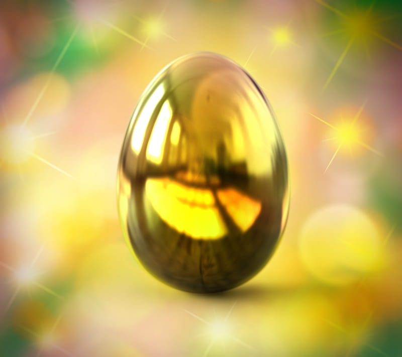 Golden Egg, bunny, candy, christian, colorful, cute, egg, holiday ...