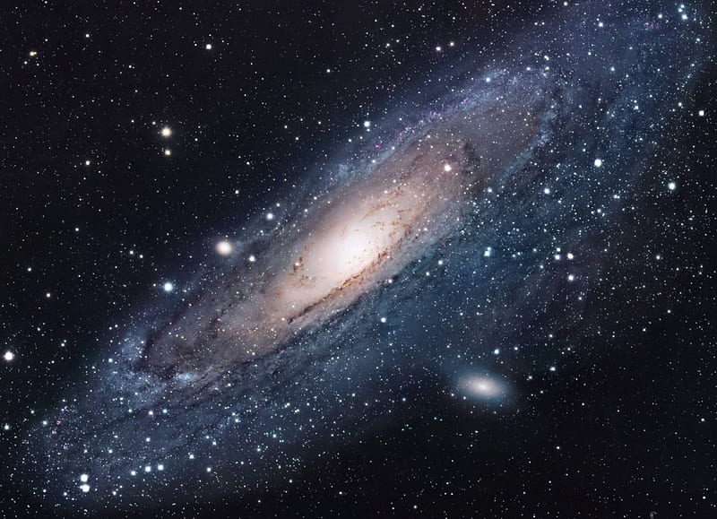 M31 The Andromeda Galaxy, stars, cool, space, fun, galaxy, HD wallpaper
