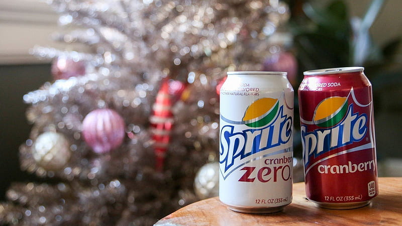 White Red Sprite Cranberry Cans Sprite Cranberry, HD wallpaper