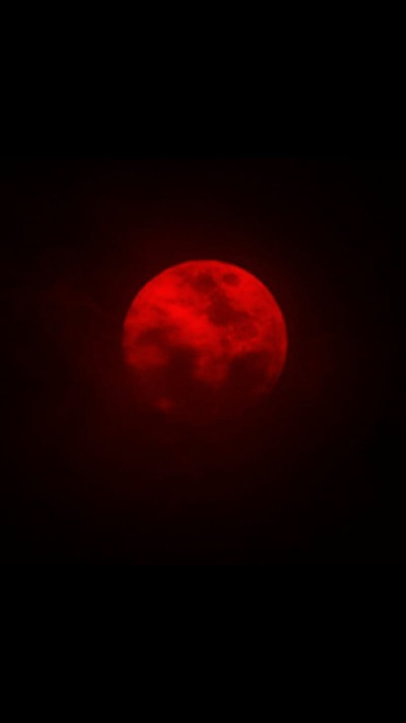 Blood Moon, red, HD phone wallpaper | Peakpx