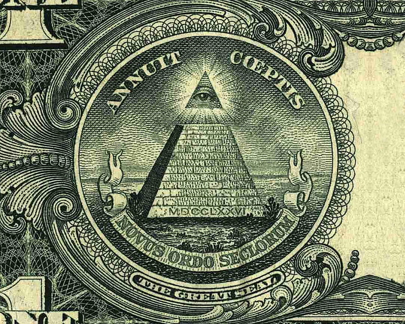 Nwo, america, illuminati, money, new world order, us, usa, HD wallpaper