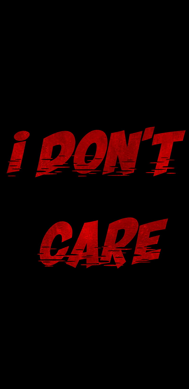 Dont Care, attitude, born, i dont care, impress, think, HD ...