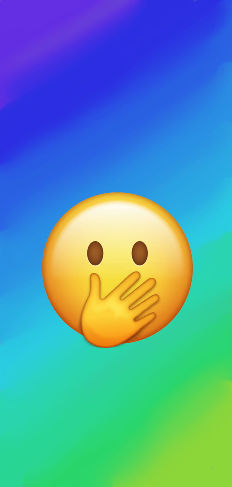 emoji color, apple, background, blue, green, iphone, purple, rainbow, HD phone wallpaper