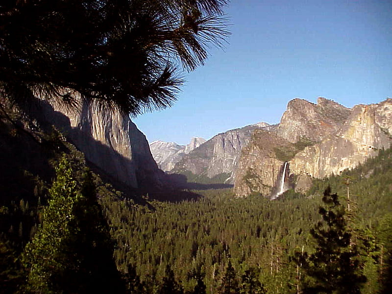 Yosemite, half dome, valley, national park, HD wallpaper
