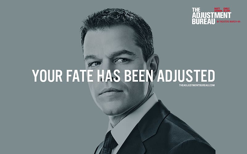 Matt Damon, Movie, The Adjustment Bureau, HD wallpaper