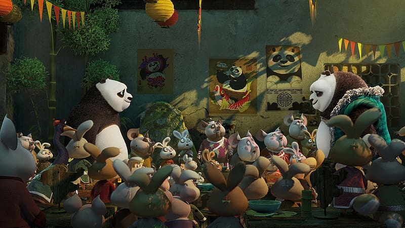 Movie, Kung Fu Panda, Po (Kung Fu Panda), Kung Fu Panda 3, HD wallpaper