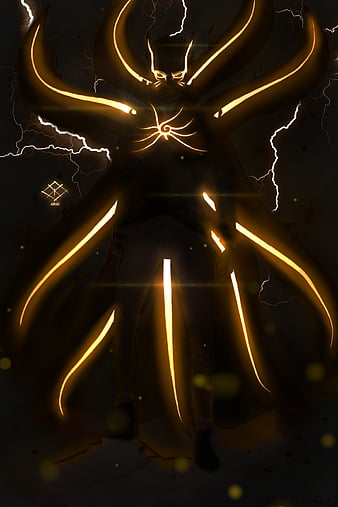 Naruto Uzumaki Baryon Mode 4K Phone iPhone Wallpaper #2380c