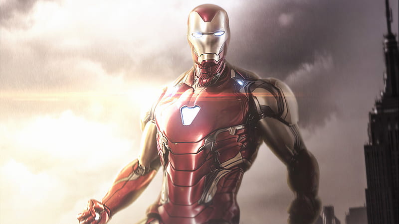 Iron Man Mark85 , iron-man, superheroes, artist, artwork, digital-art, artstation, HD wallpaper