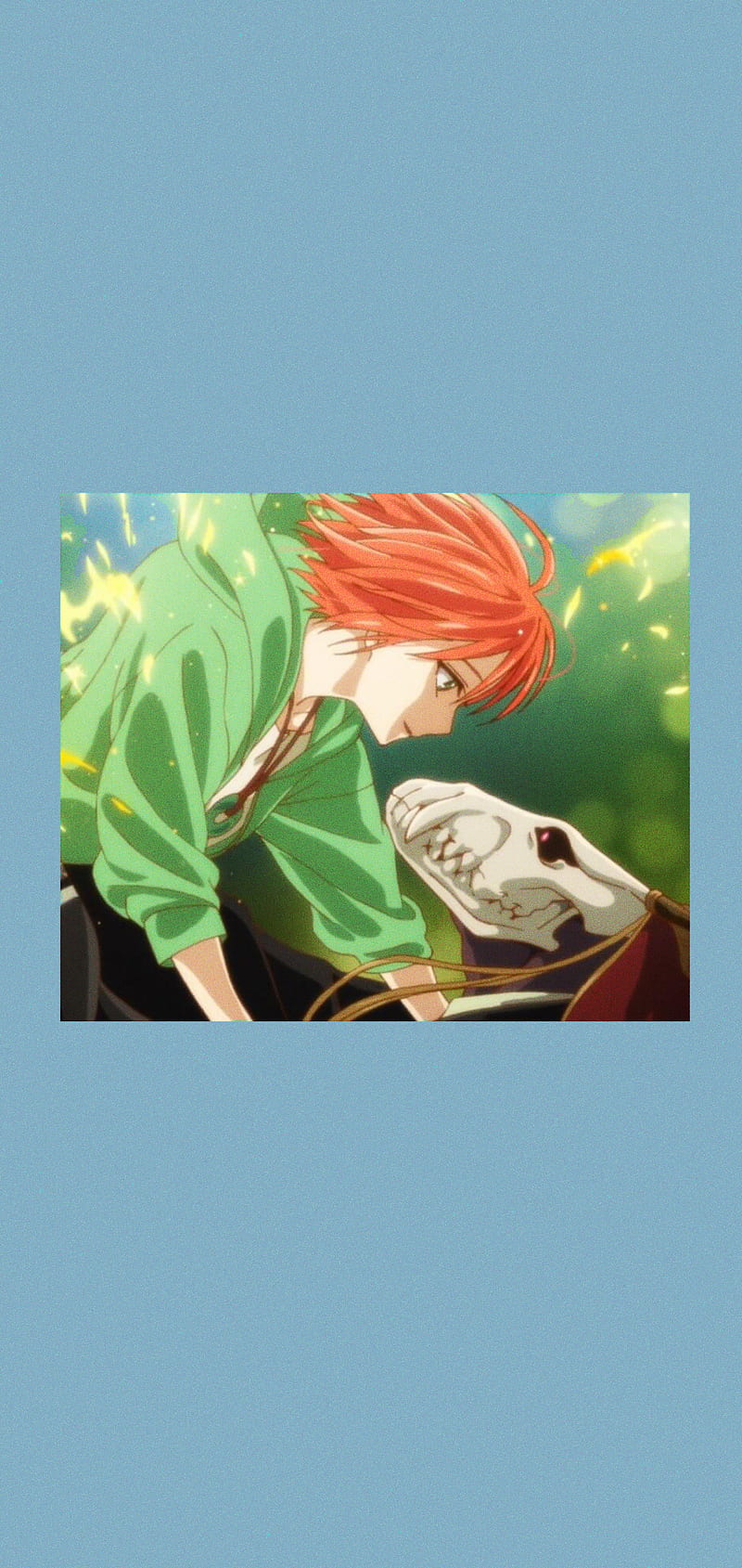 Chise and Elias , aethestic, anime, chise and elias, the ancient magus bride, HD phone wallpaper
