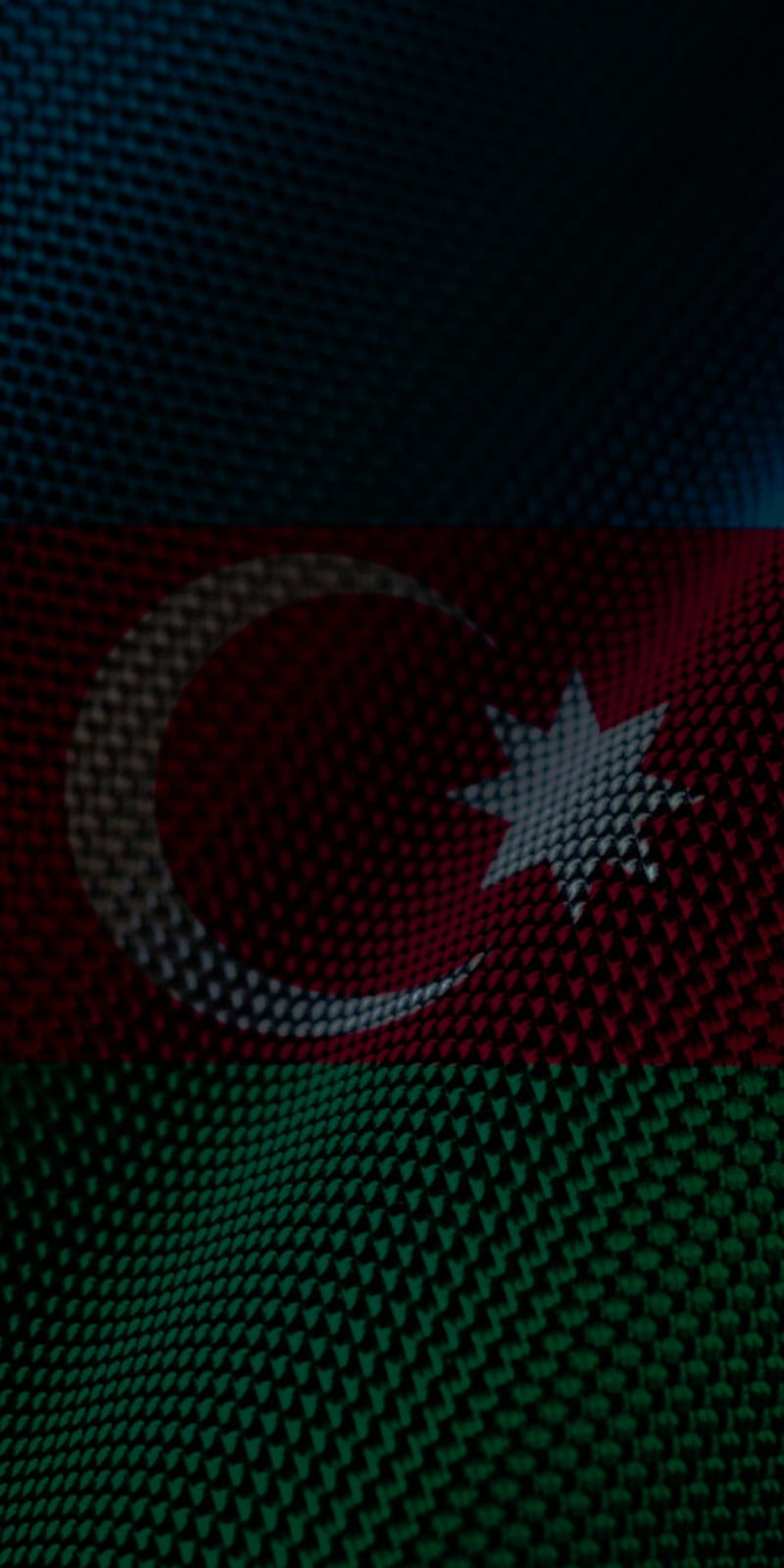 Azerbaijan flag , azerbaijan, edge, face, fiber, illusion, kavkaz, turk, HD phone wallpaper