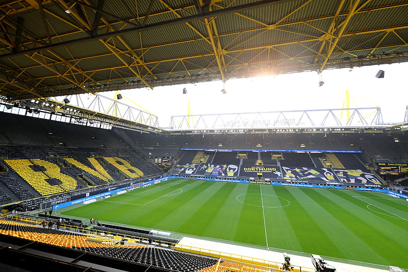 Bundesliga clubs given green light for fans to return to stadiums, Borussia Dortmund Stadium, HD wallpaper