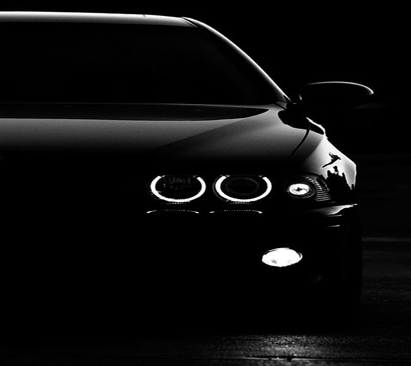 Car, black, white, HD wallpaper | Peakpx