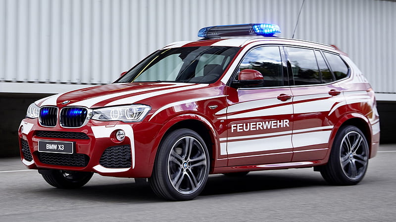 2016 BMW X3 M Sport - Feuerwehr, BMW, Sport, Car, X3, Feuerwehr, Emergency, HD wallpaper