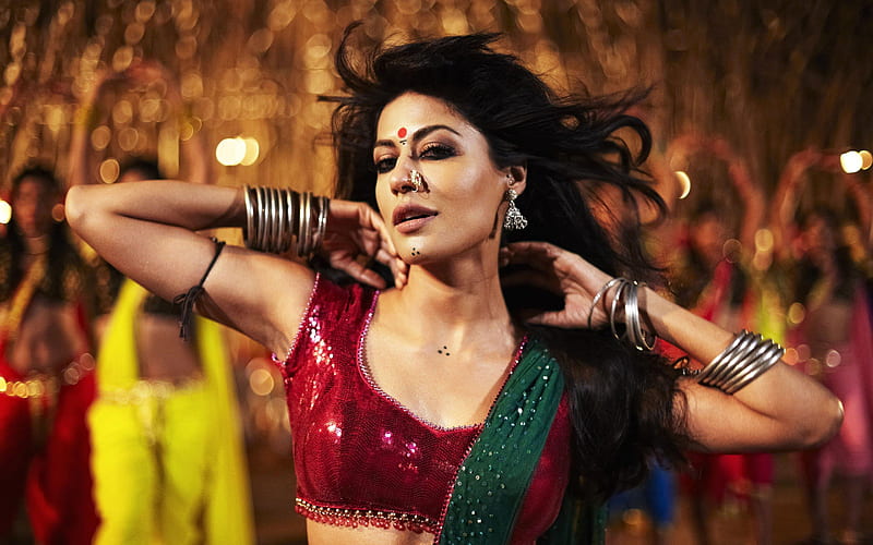 Chitrangada Singh indian actress, Bollywood, beauty, saree, HD wallpaper