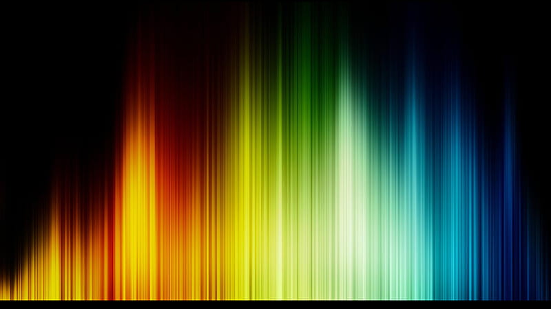 Abstract, Colors, Lines, Spectrum, HD wallpaper