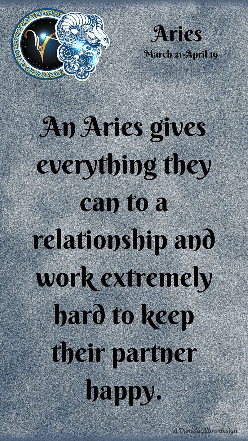 Aries relationship zodiac HD phone wallpaper  Peakpx