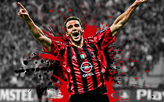 Andriy Shevchenko, ac milan, opel, soccer, milan, ukrainian, ukraine,  shevchenko, HD wallpaper