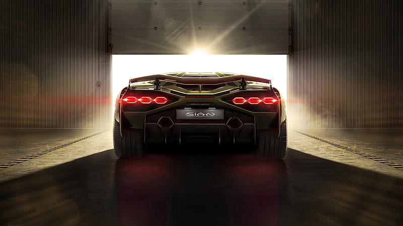 Lamborghini Sian 2019 5, HD wallpaper