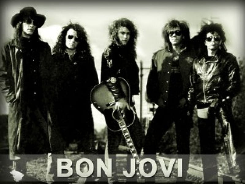 Bon Jovi, Group, Music, Rock, HD wallpaper