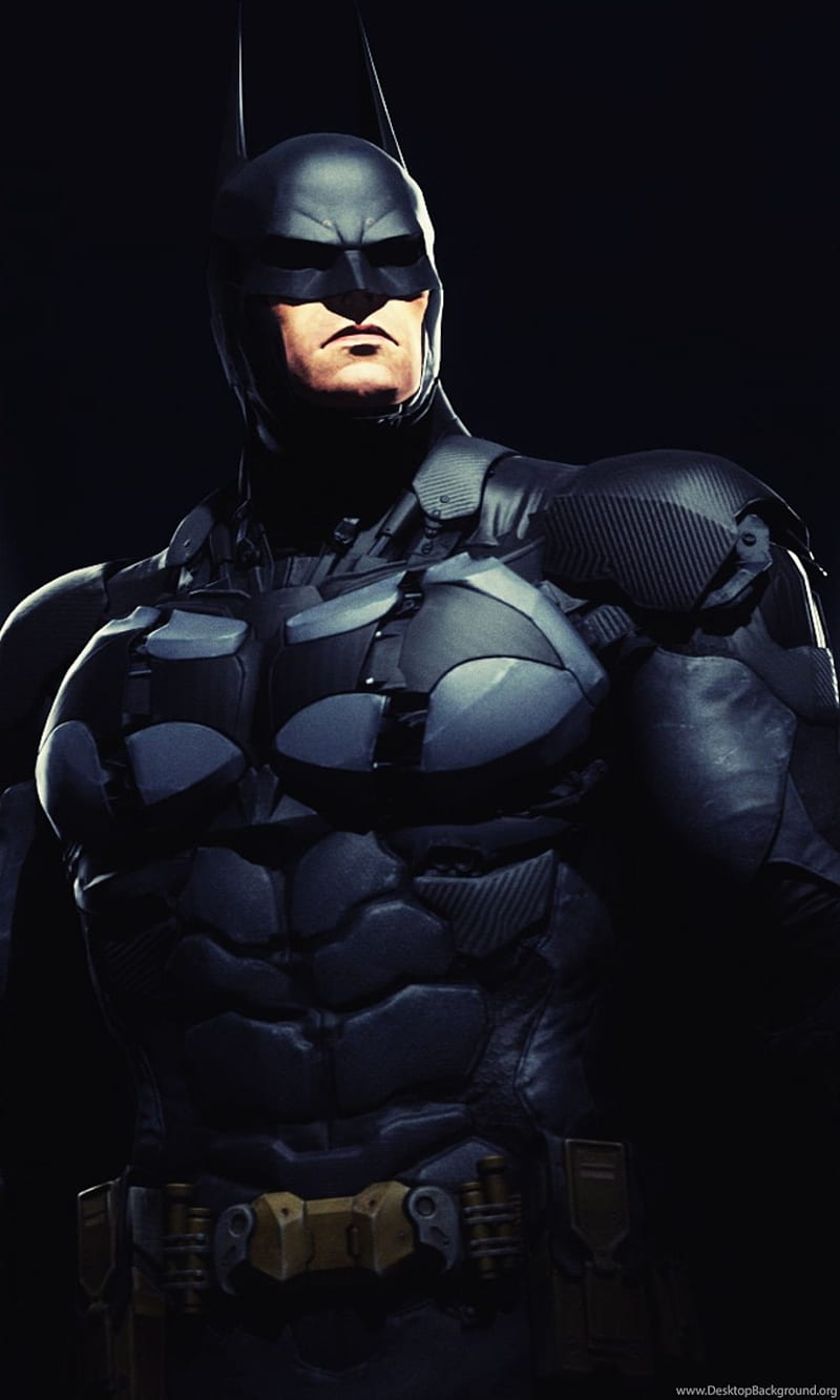 Wallpaper batman: arkham knight, batman, video game, dark, art desktop  wallpaper, hd image, picture, background, 68e7d5