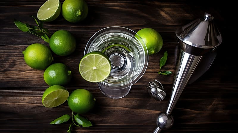 Lime, Alcohol, Vessel, Glass, HD wallpaper | Peakpx