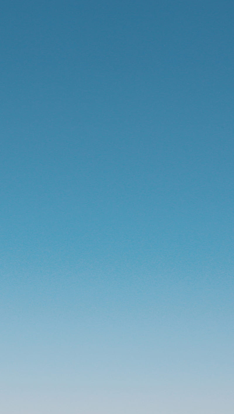 Clear Blue Sky, calm, clean, color, gradient simple, HD phone wallpaper |  Peakpx