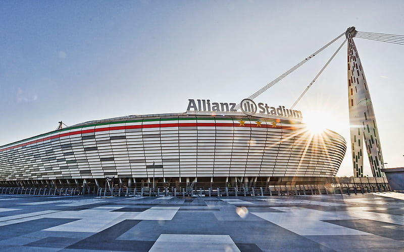 Juventus Stadium, Allianz Stadium, Turin, Italy, football stadium, Juventus FC, modern sports arenas, Italian stadiums, HD wallpaper