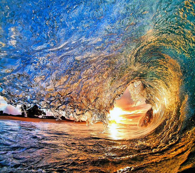 Ocean Wave, ocean, wave, HD wallpaper
