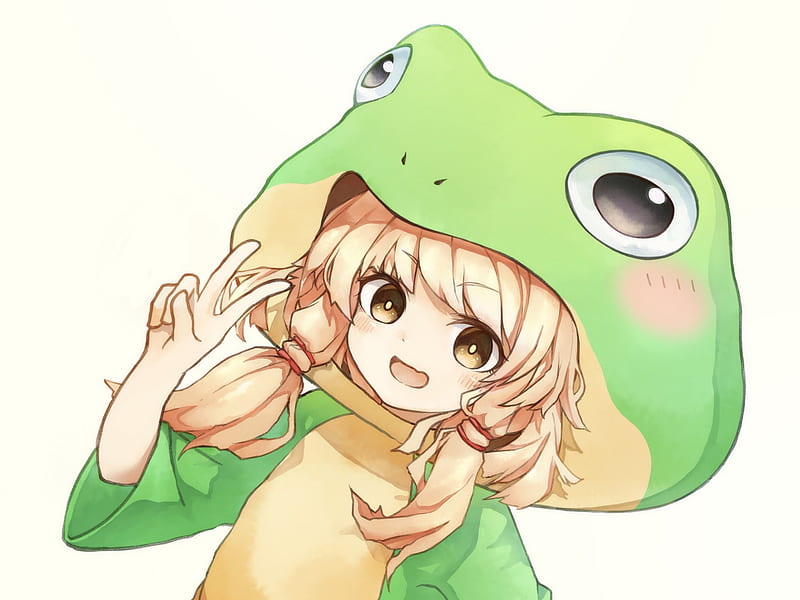 Frog Anime Girl Gifts  Merchandise for Sale  Redbubble