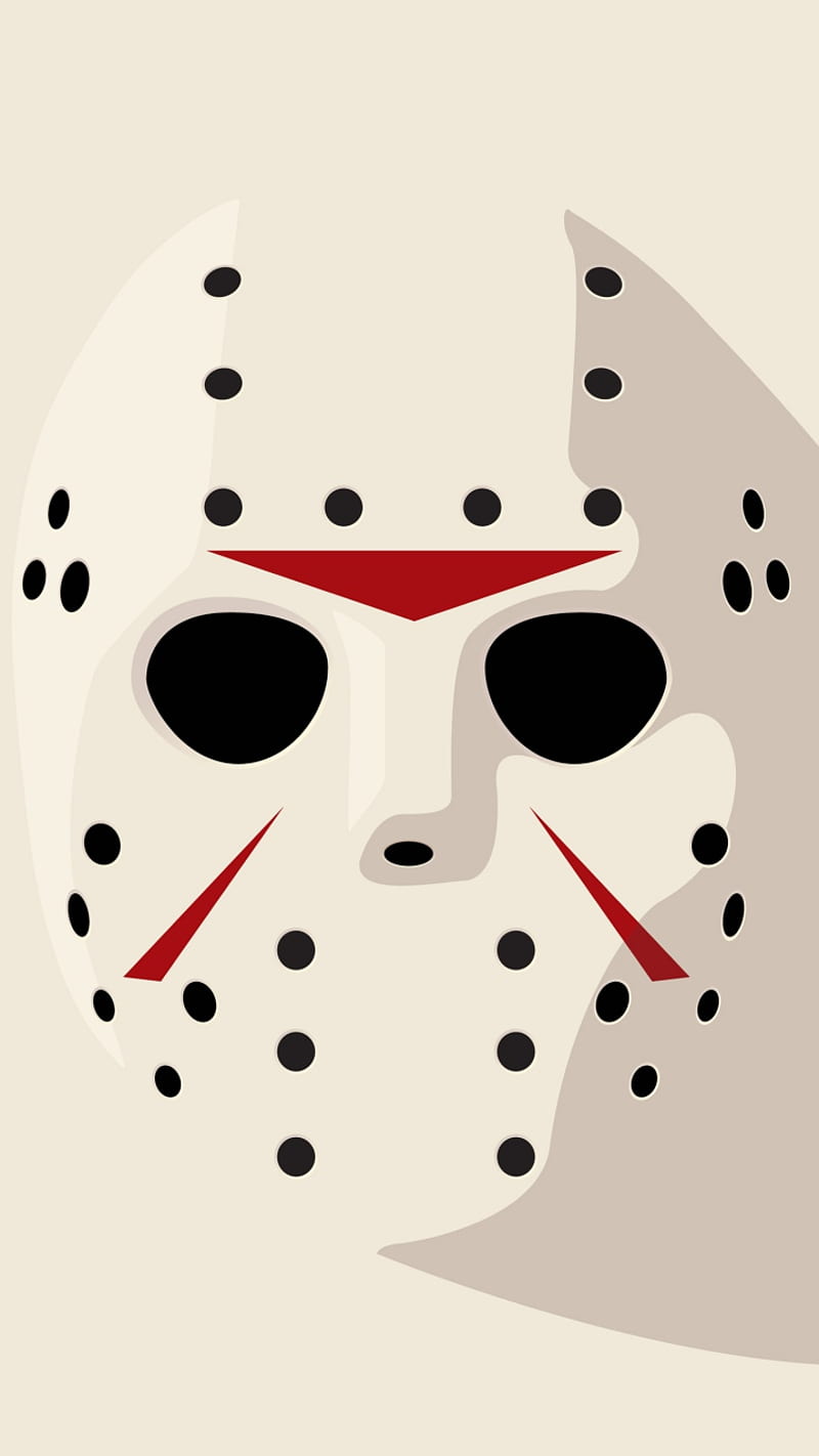 Jason Voorhees, friday the 13th, horror, movie, vector, villan, HD phone wallpaper