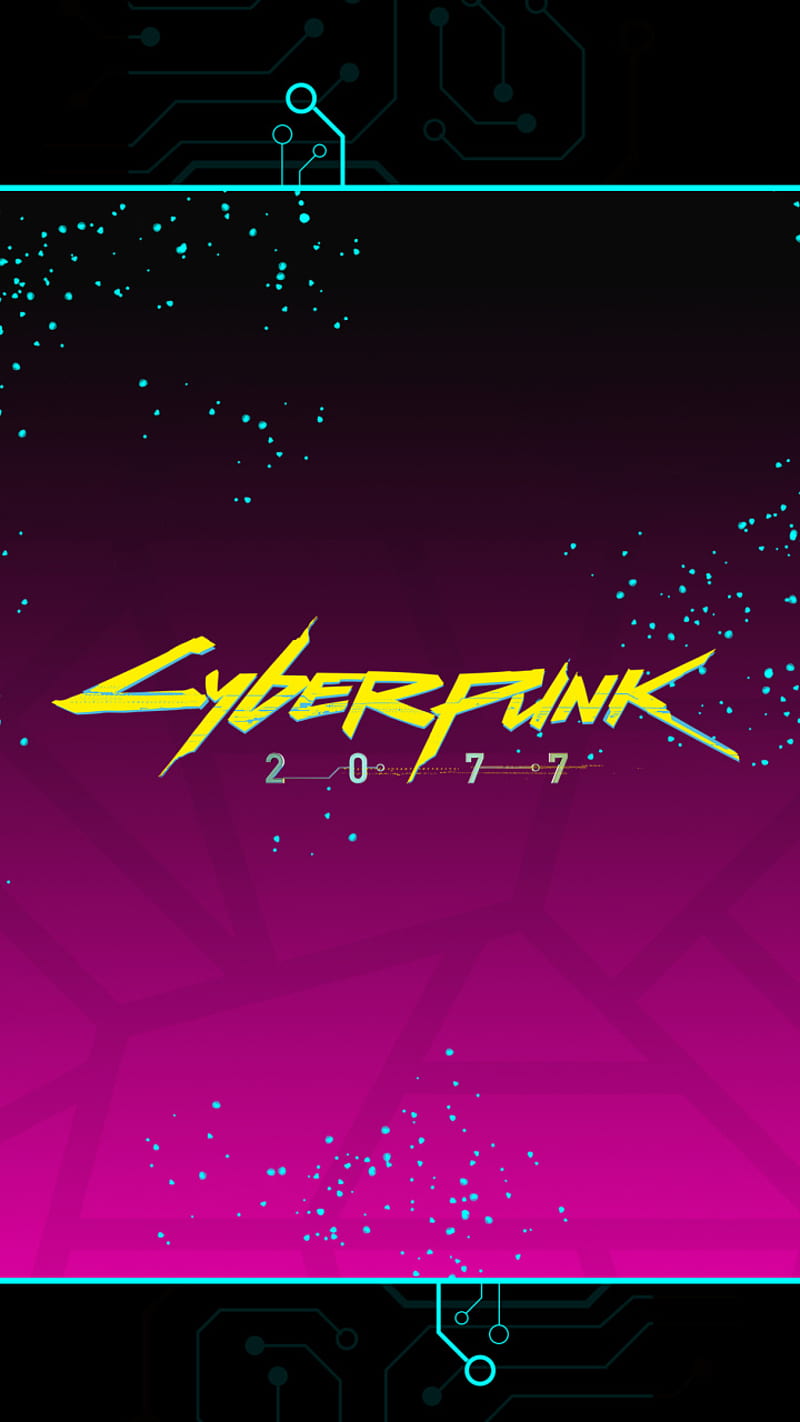 Cyberpunk 2077, background, huawei, iphone, logo, oneplus, samsung, sony, xiaomi, HD phone wallpaper