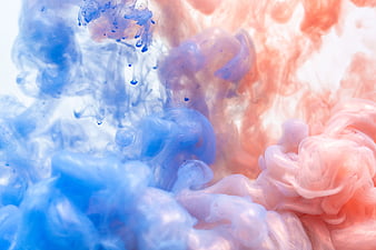 Blue Pink Smoke Steam Background On Stock Illustration 2254843321