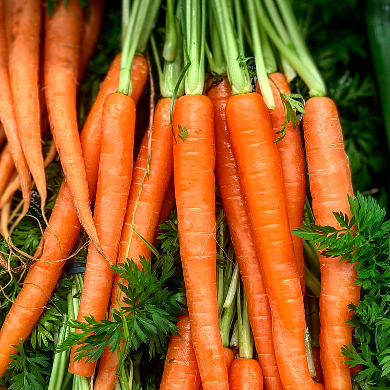 Carrots, vegetables, foods, food, healthy, spices, peppers, HD phone wallpaper