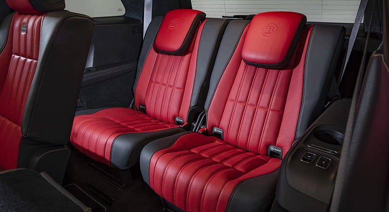 2020 BRABUS D40 based on Mercedes-Benz GLS-Class - Interior, Third Row Seats , car, HD wallpaper