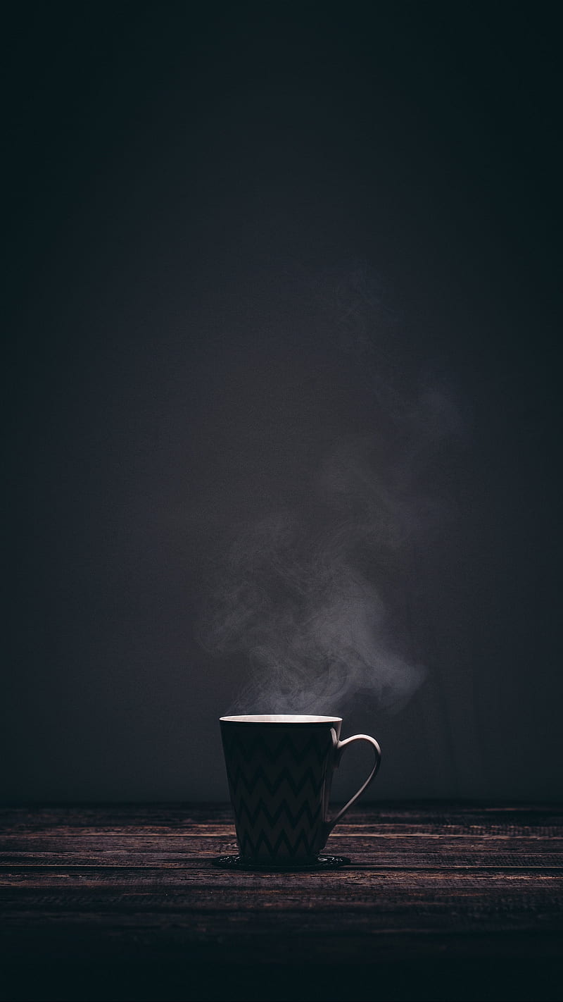 Hot Mug on the Table , steam, food, drink, coffee, tea, hot mug on the table, HD phone wallpaper