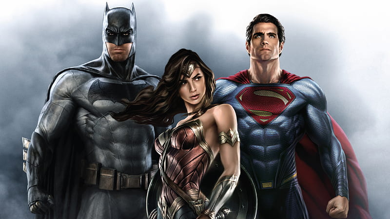 Batman Wonder Woman Superman , batman, wonder-woman, superman, artist, artwork, behance, superheroes, HD wallpaper