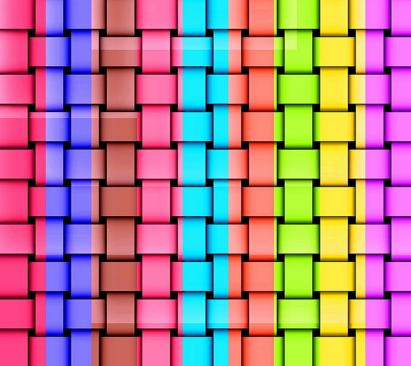 Colorful Stripes, abstract, colorful stripes pattern, HD wallpaper