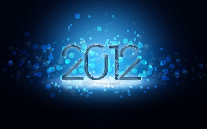 Happy New Year-2012 Year theme 11, HD wallpaper